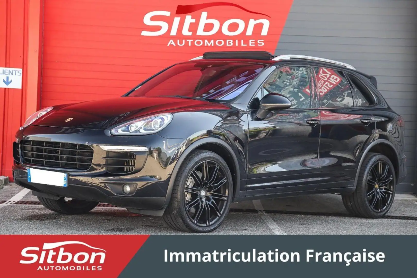 Porsche Cayenne S 958 Phase 2 V6 3.6 420 BVA TIPTRONIC S %2B 28 kE Black - 1