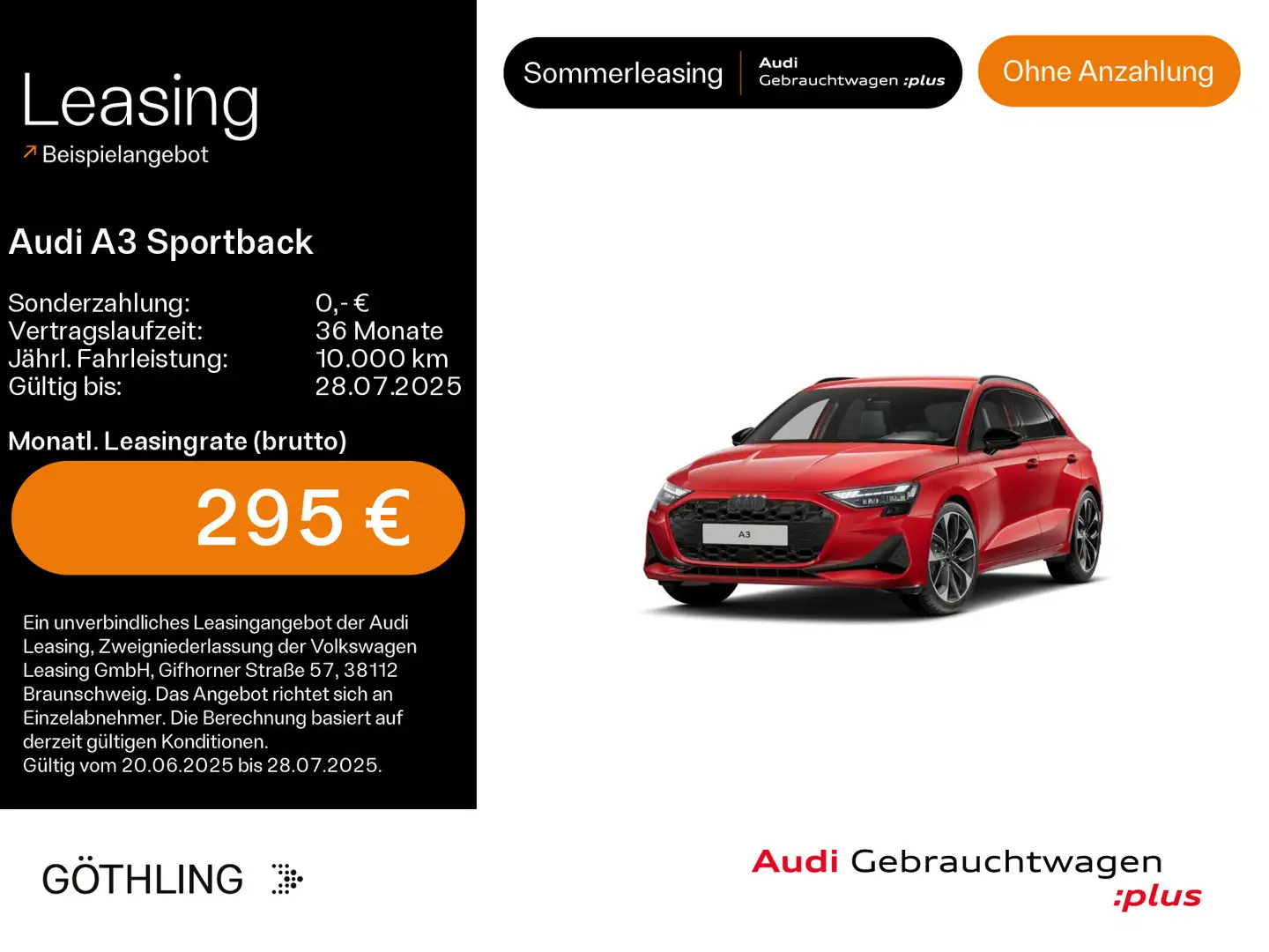 Audi A3 35 TDI S line S tro*Sonos*LED*Virtu Rot - 1
