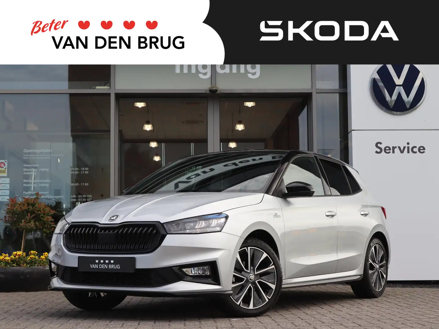 Skoda Fabia 1.0 TSI 95 pk Monte Carlo | Camera | Climatronic | Zilver - 1