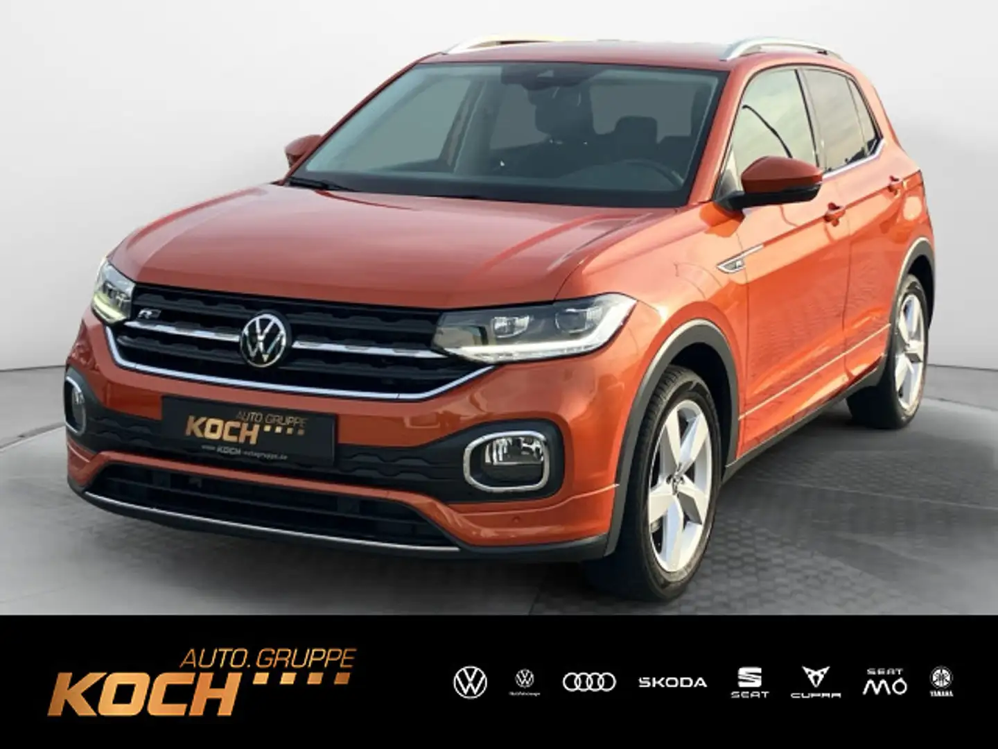 Volkswagen T-Cross 1.0TSI Style DSG R-Line Navi LED Kamera Orange - 1