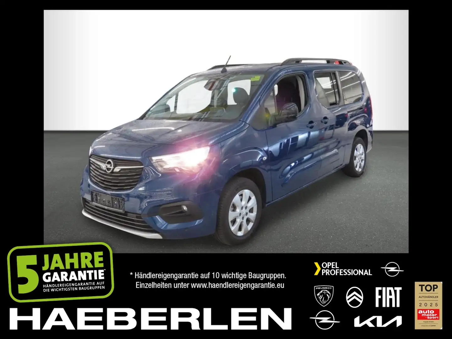 Opel Combo Life XL - Ultimate FLA ParkAss. SpurW LM Azul - 1