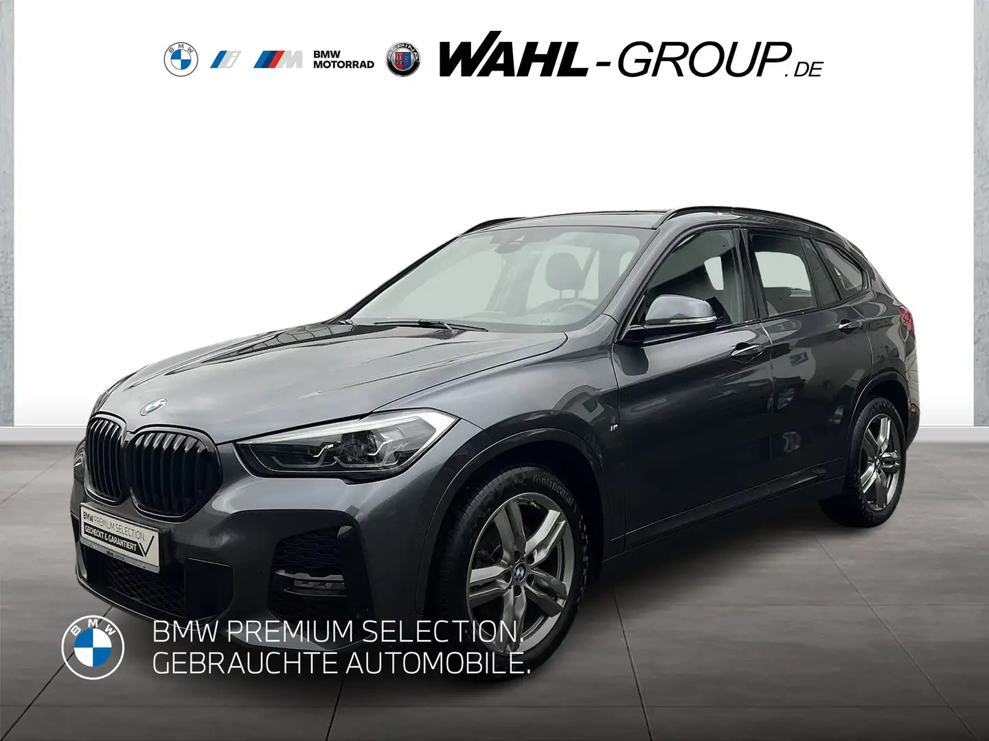 BMW X1 xDrive18d M Sport AHK HeadUp eSitze ACC Navi+ LED Grau - 1