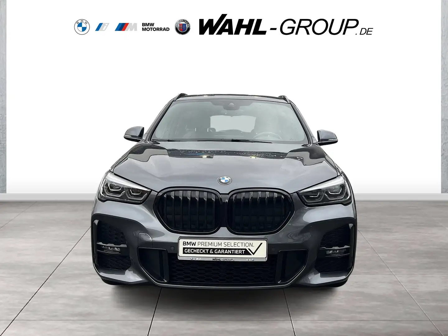 BMW X1 xDrive18d M Sport AHK HeadUp eSitze ACC Navi+ LED Grau - 2
