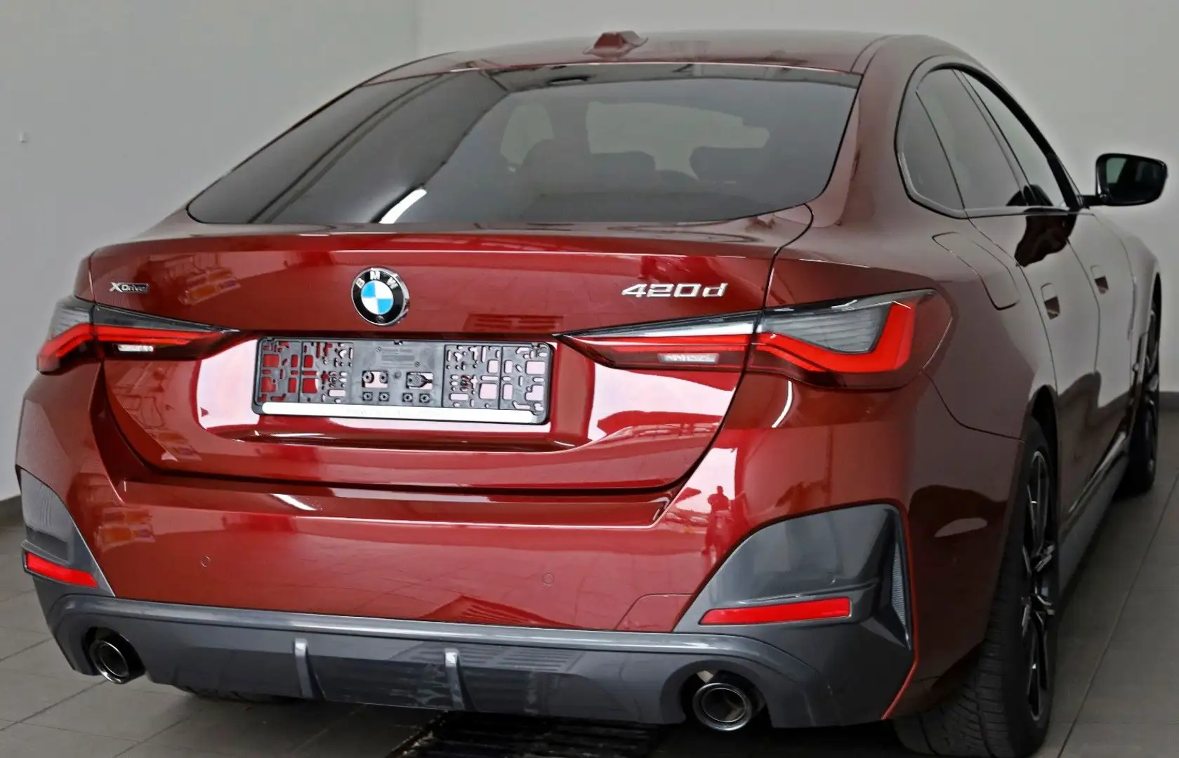 BMW 420 420d xDrive GC M Sport Leder,Navi,LED,Live Cocpi Червоний - 2