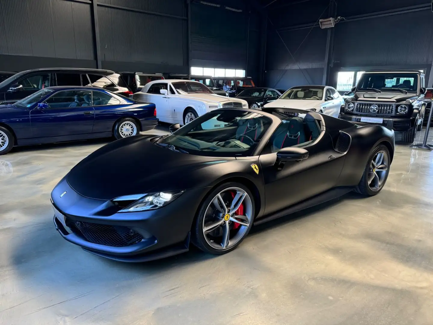 Ferrari 296 GTS ADAS/SONDERLACK NERO OPACO MATT Negru - 1