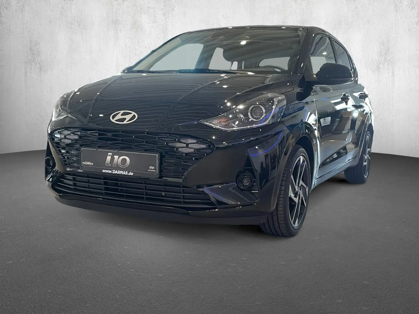Hyundai i10 i10 1.2 Prime Klimaaut. Navi Apple Android TOP Zwart - 1
