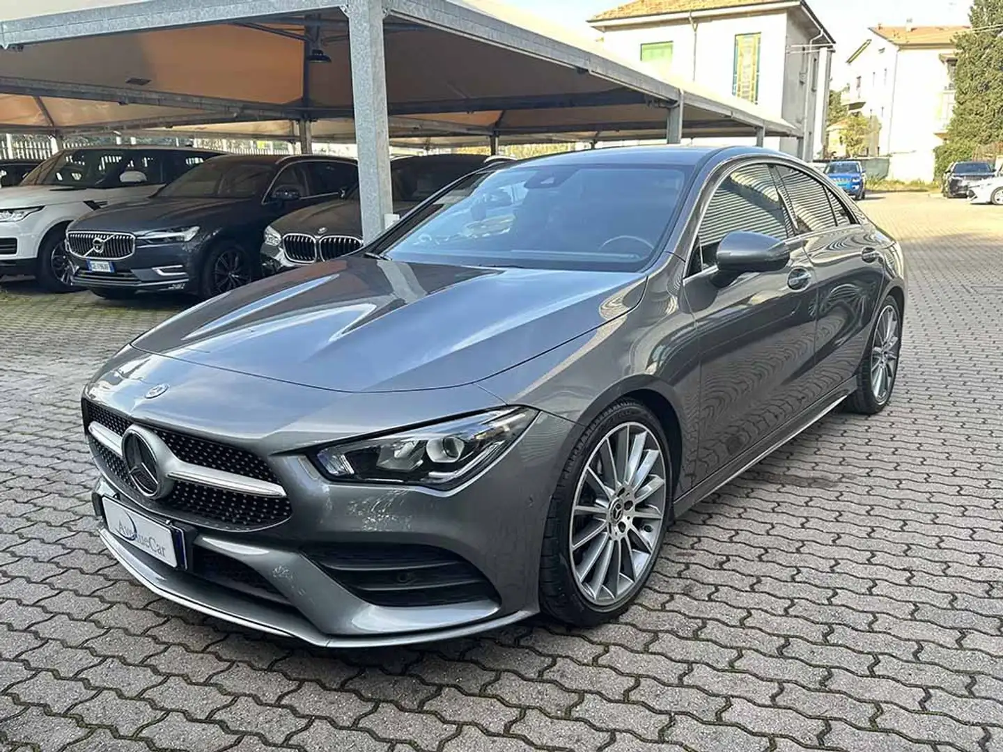 Mercedes-Benz CLA 200 Coupe Premium CERCHI 19 TELECAM TAGLIANDI MERCEDES Grigio - 1