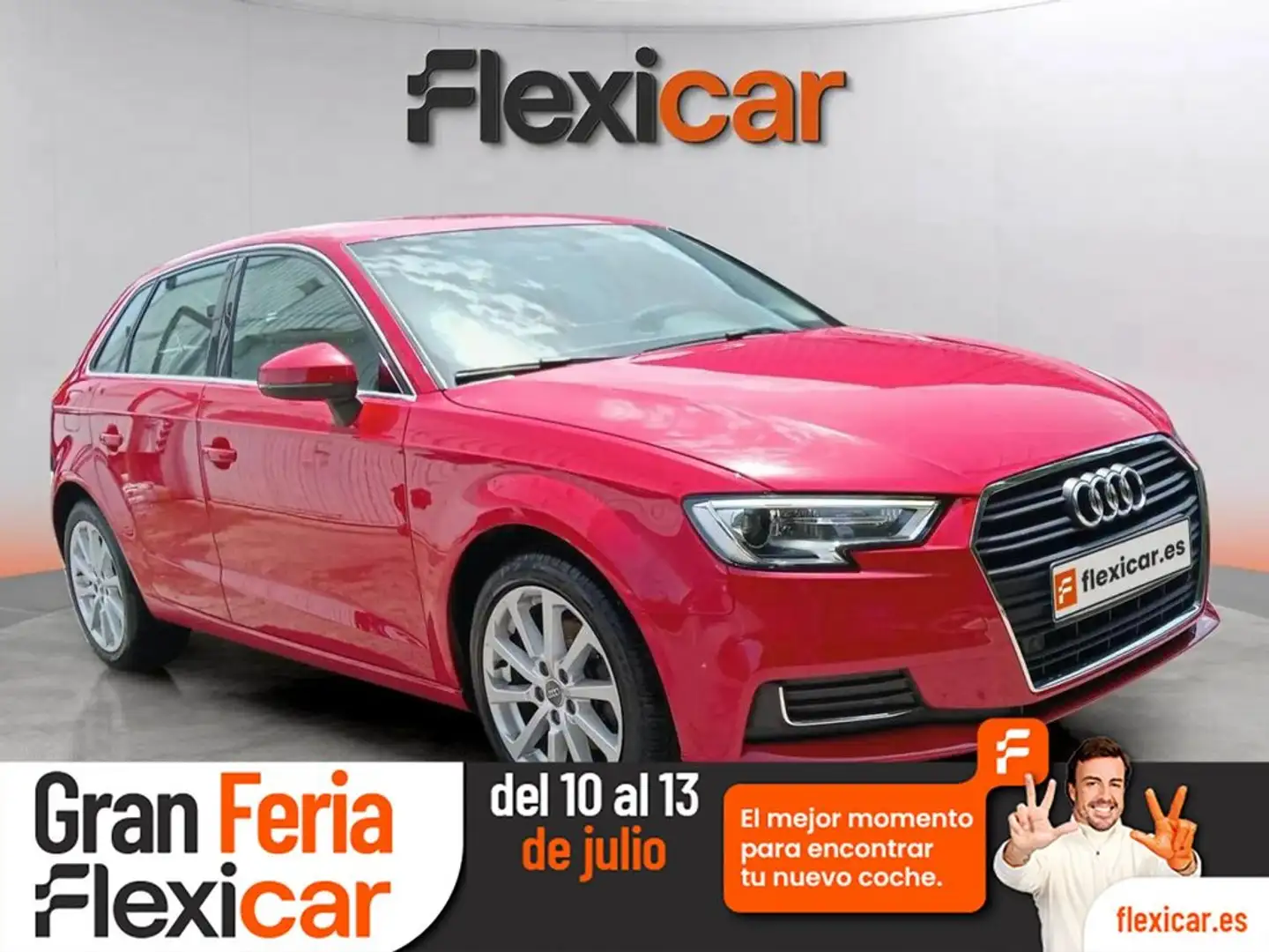 Audi A3 1.6 TDI 85kW (116CV) Sportback Rojo - 1