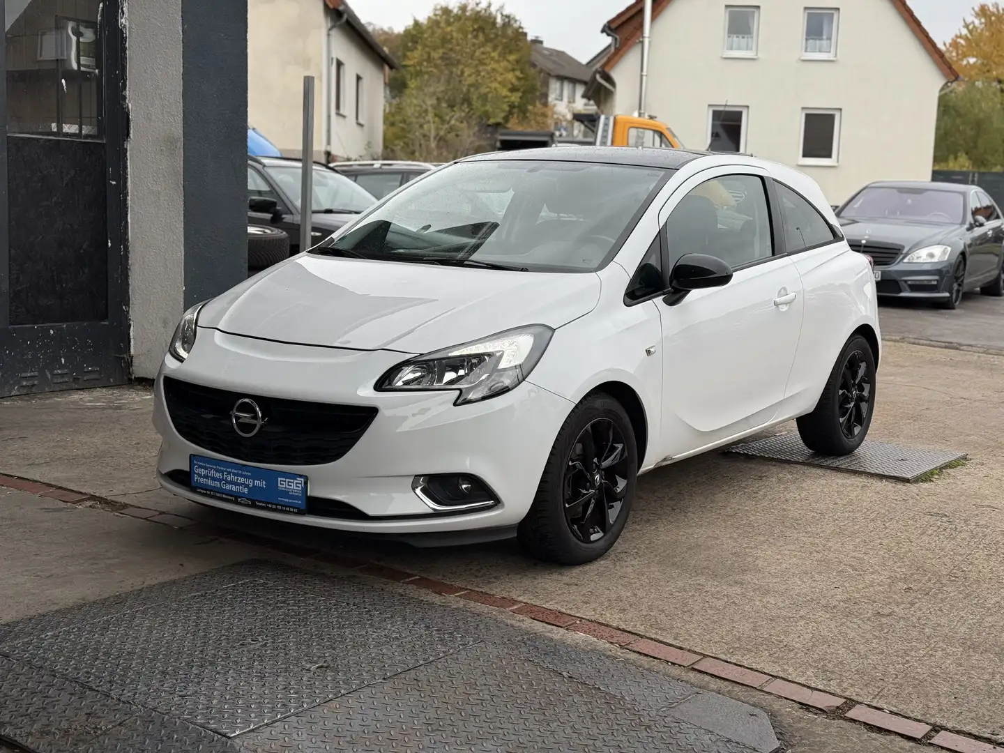 Opel Corsa Selection Blanc - 1