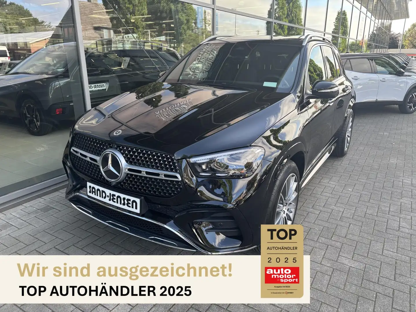 Mercedes-Benz GLE 300 d 4M AMG Line Pano AHK Burm Fahreras 21" Schwarz - 1