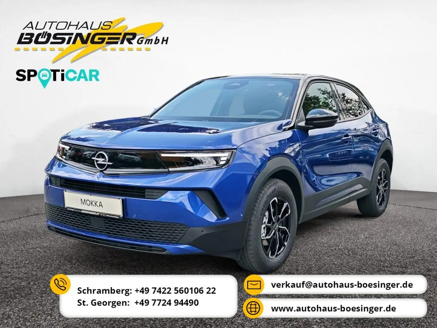 Opel Mokka Edition Komfort+Tech/ACC/Navi/SHZ/ 8Fach! Blue - 1