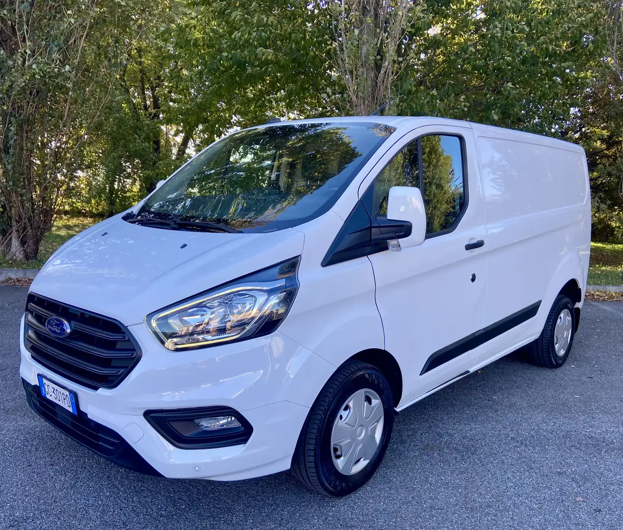 Ford Transit Custom 280 L1H1 Trend 2.0 TDCi MHEV 130 Cv - CINGHIA OK Bianco - 1