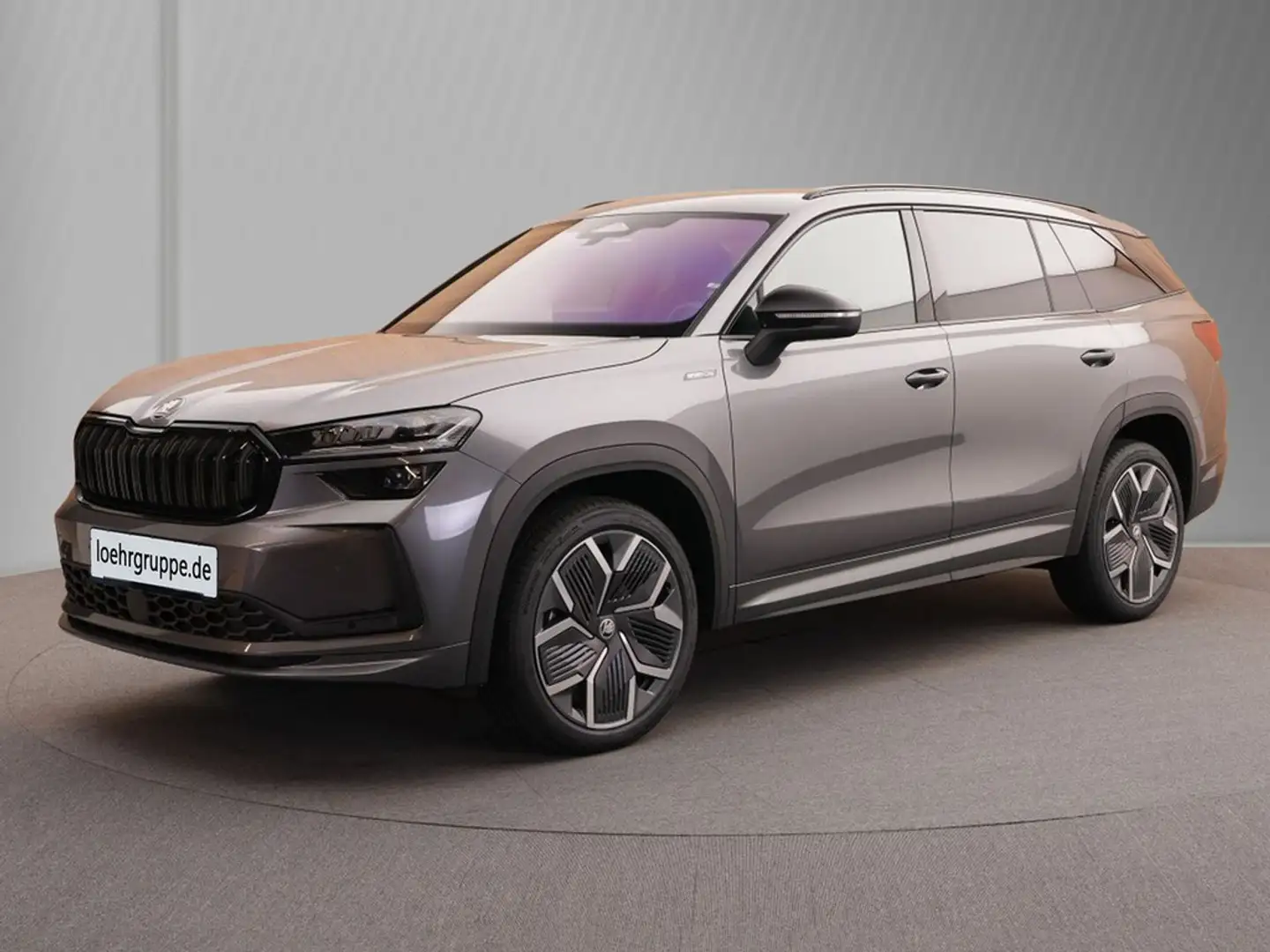Skoda Kodiaq 2.0 TDI 4x4 Sportline 20"|ACC|DCC|AHK|MATRIX Gris - 2