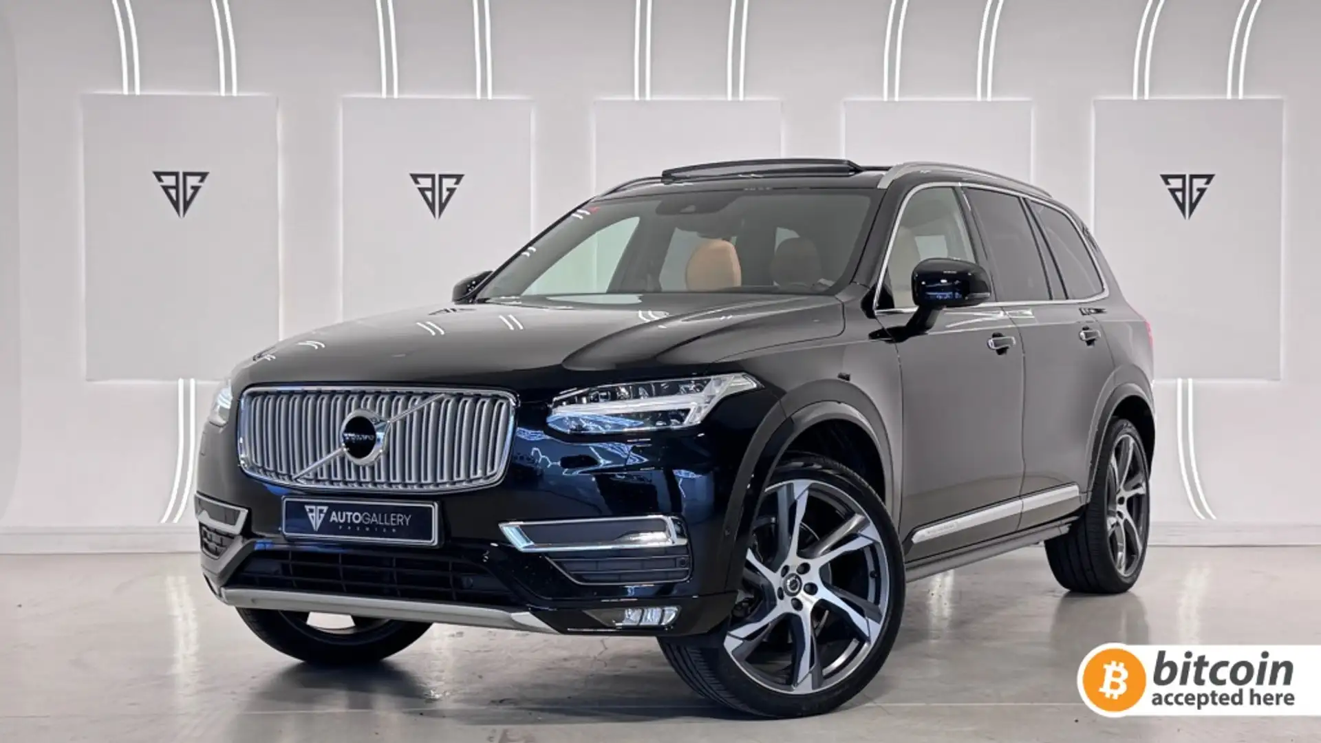 Volvo XC90 D5 Inscription C AWD 235 Aut. Schwarz - 1