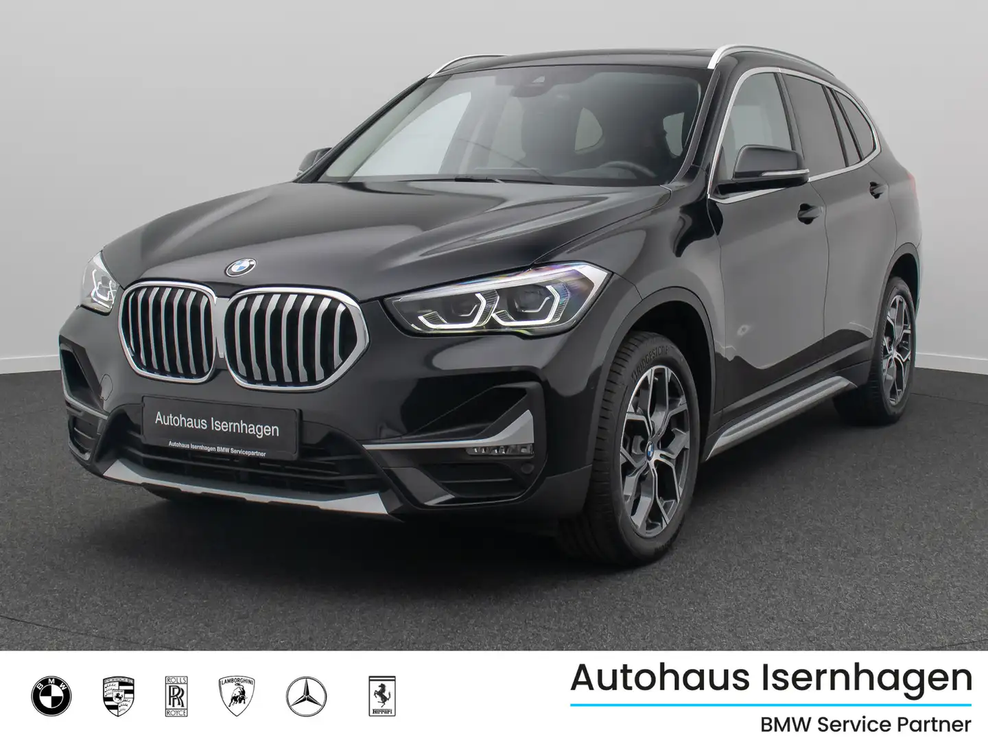 BMW X1 sD18i xLine Panoram Kamera HUD DAB HiFi Alarm Schwarz - 1