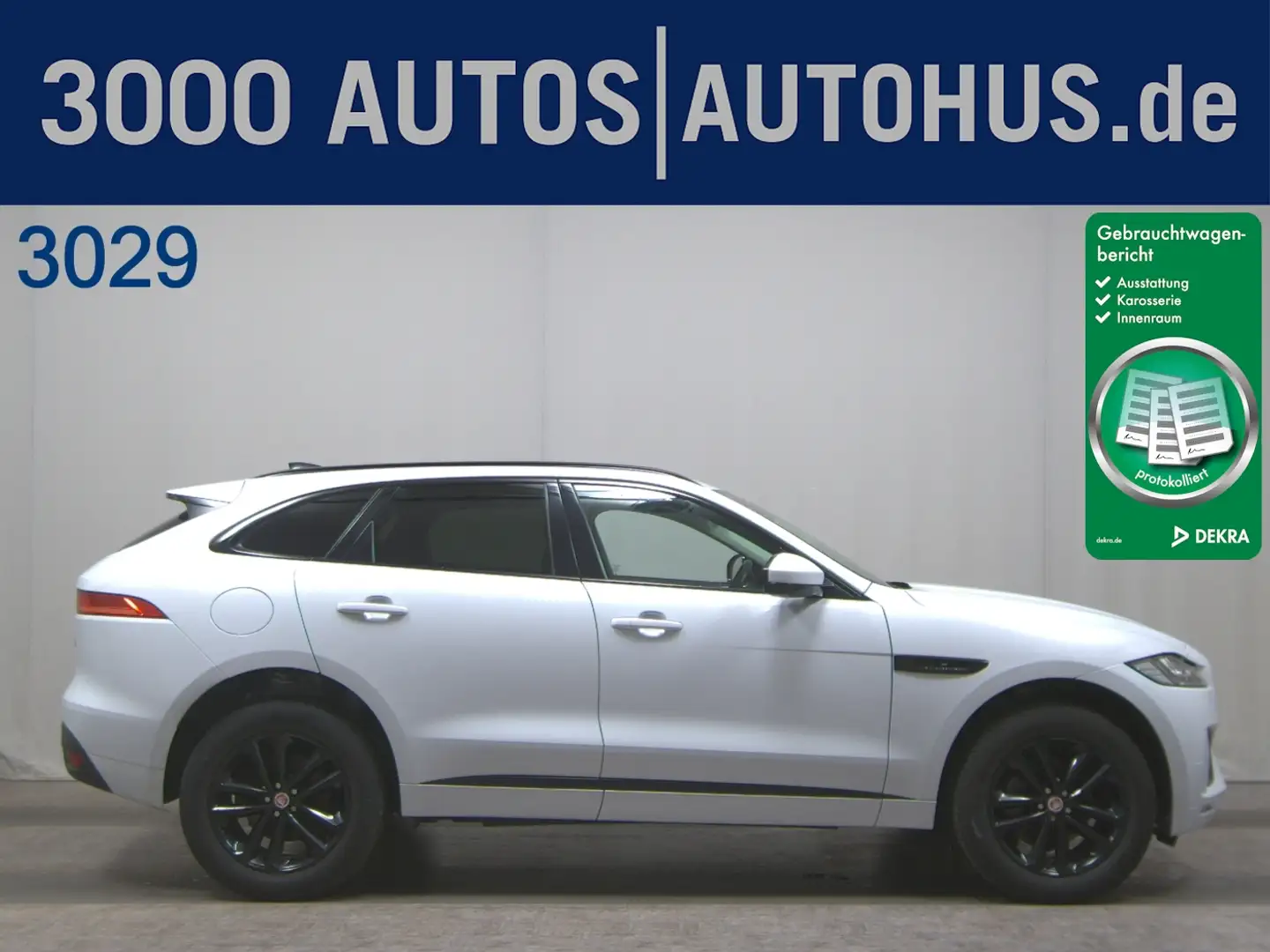 Jaguar F-Pace 25t AWD Prestige Navi Pano LED ACC Sound Alb - 1