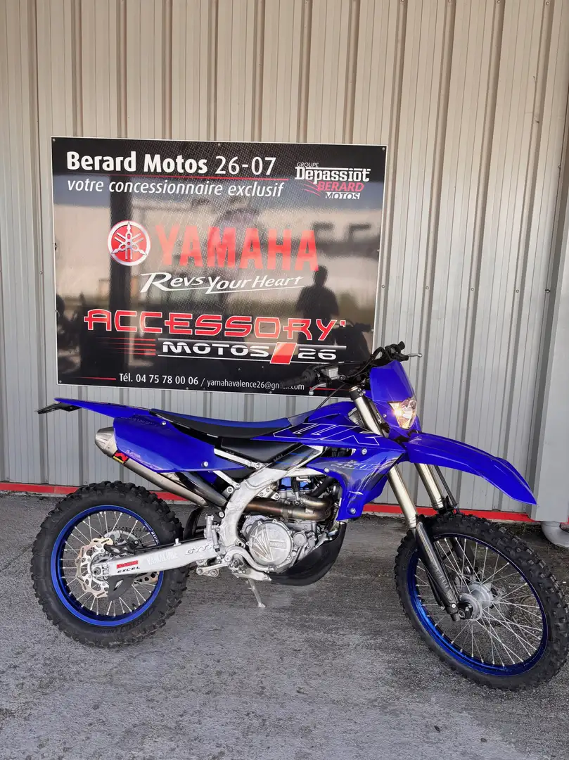 Yamaha WR 450 Kék - 1