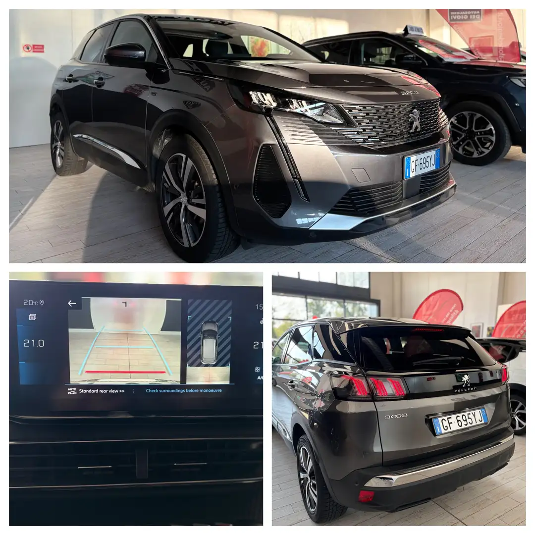 Peugeot 3008 ALLURE BLUE HDI 1.5 130CV EAT8  KM. CERT. FULL. Grigio - 1