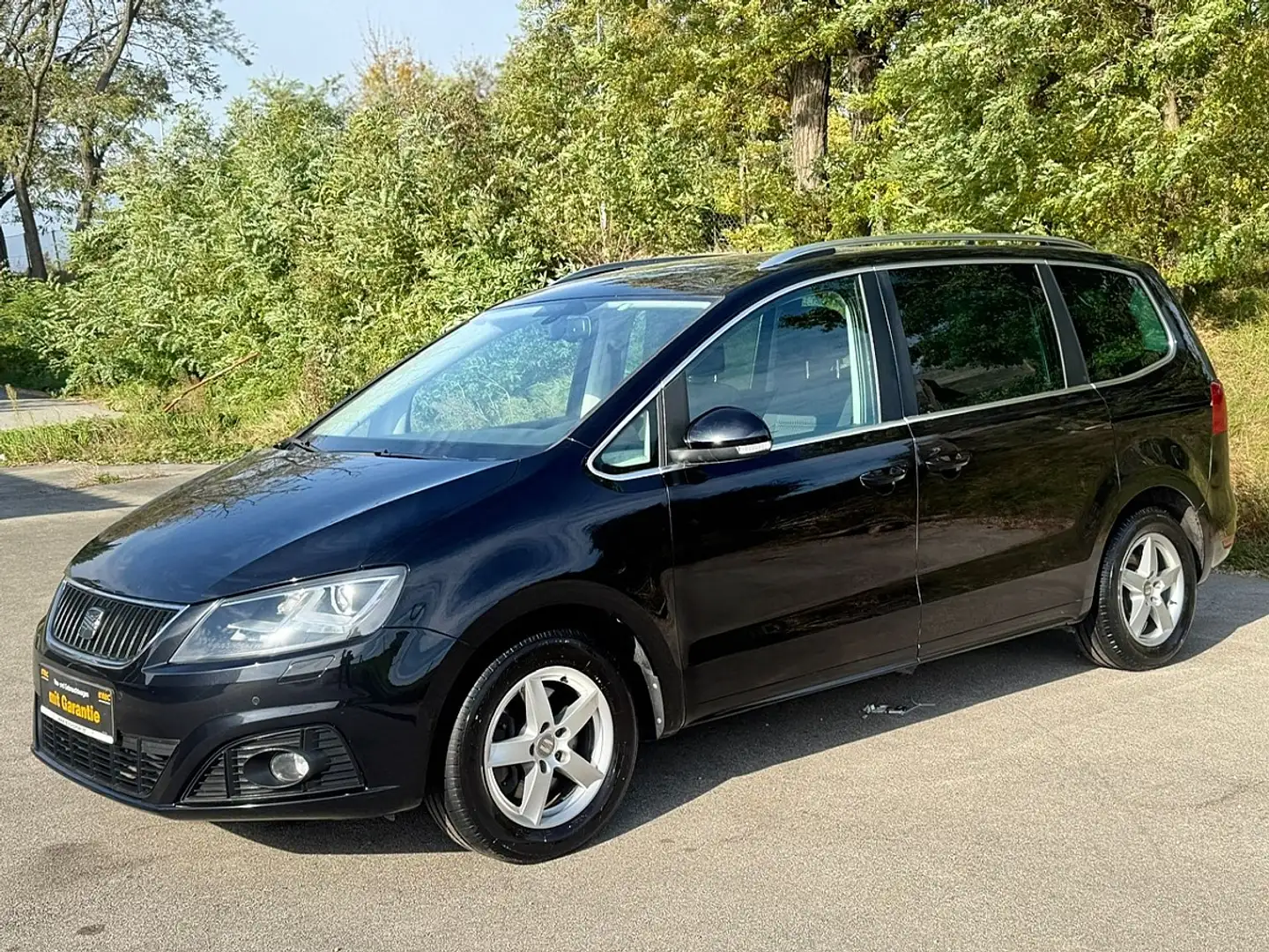 SEAT Alhambra Style 2,0 TDI|Allrad|7Sitzer|1.Besitz Negro - 2