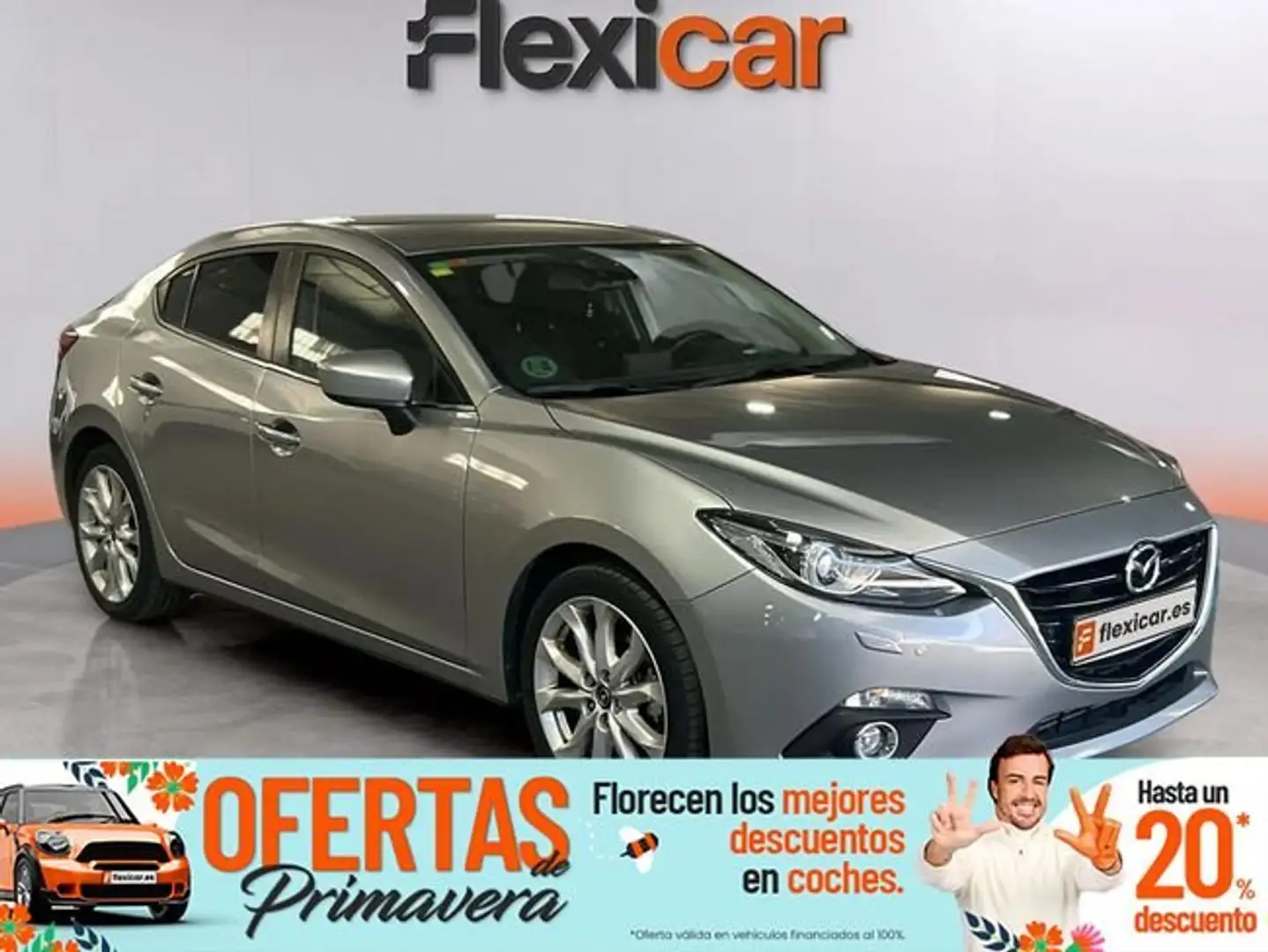 Mazda 3 2.2 Style Navegador Gris - 1
