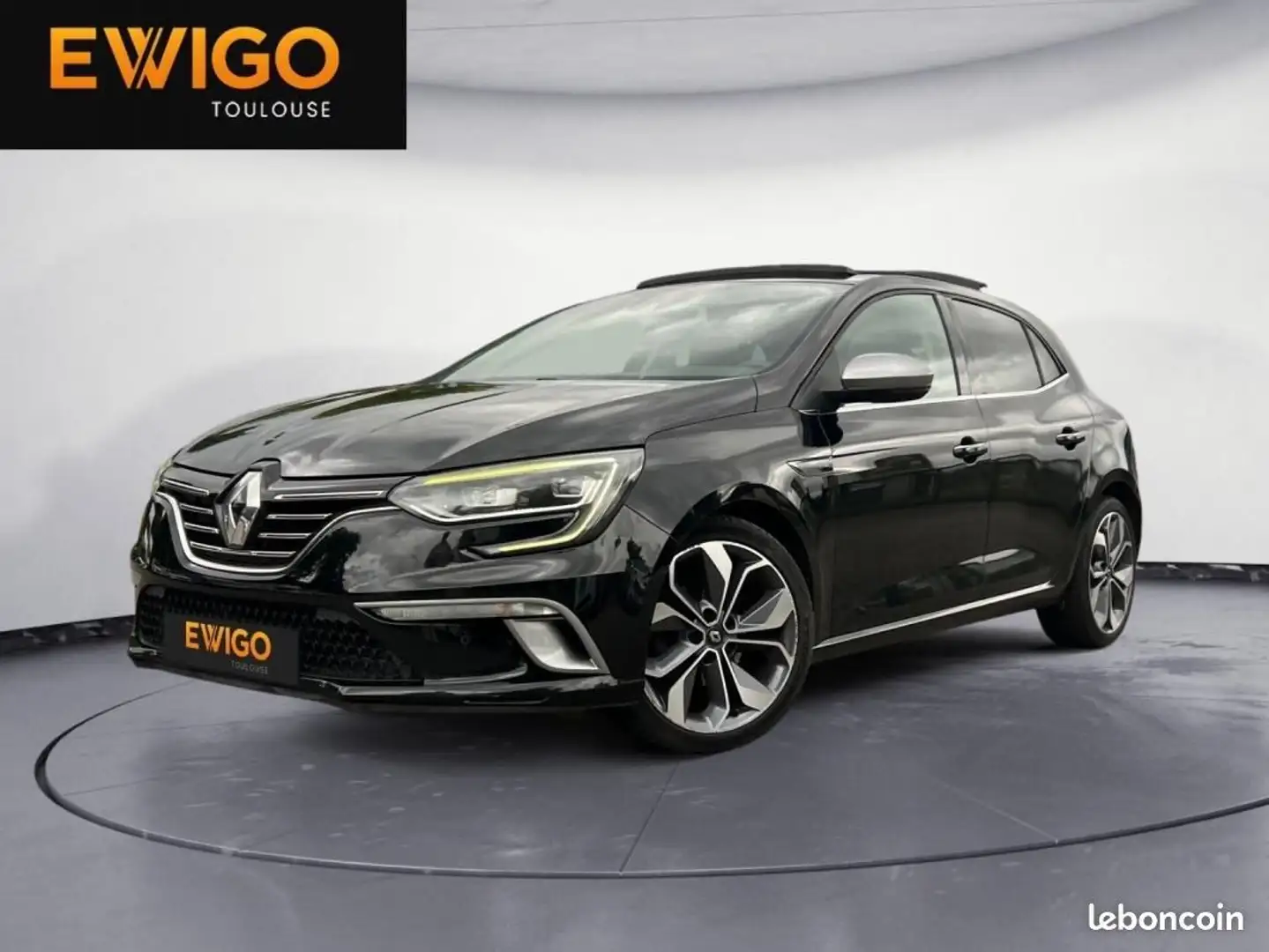 Renault Megane Mégane 1.2 TCE 130 Ch Energy Intens Pack GT LINE T Noir - 1