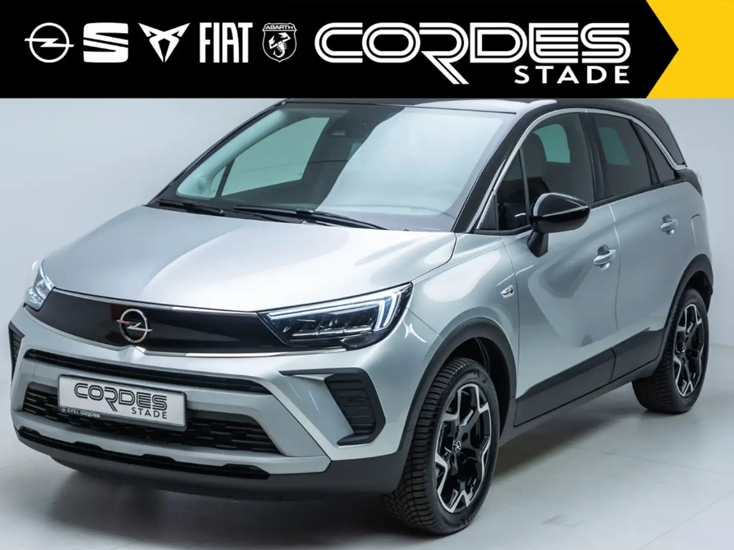 Opel Crossland Elegance 1.2 Turbo AUTOM. ALLWETTER KAMERA (HC550) Zilver - 2
