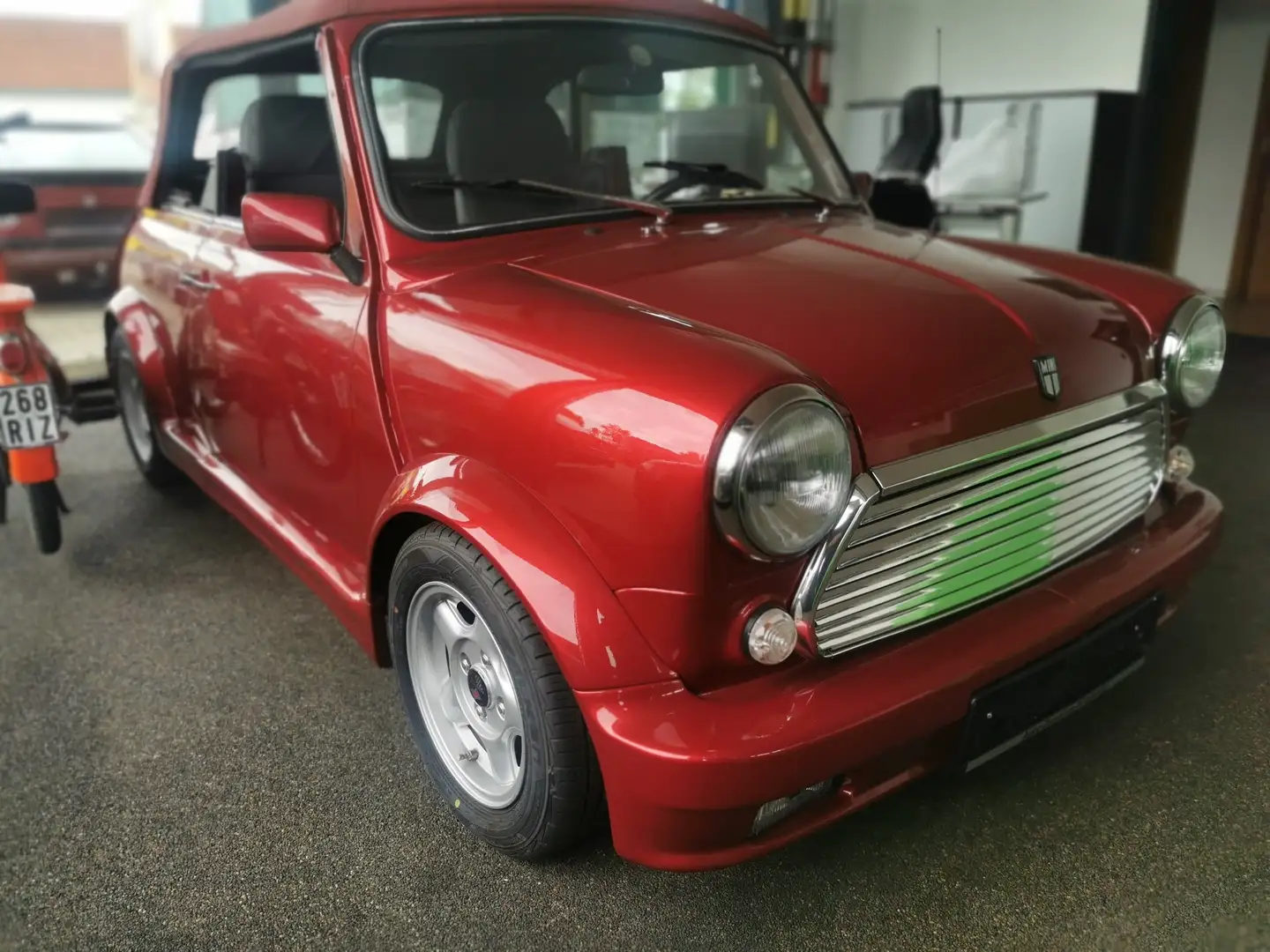 Rover MINI Werks Cabriolet Rot - 1