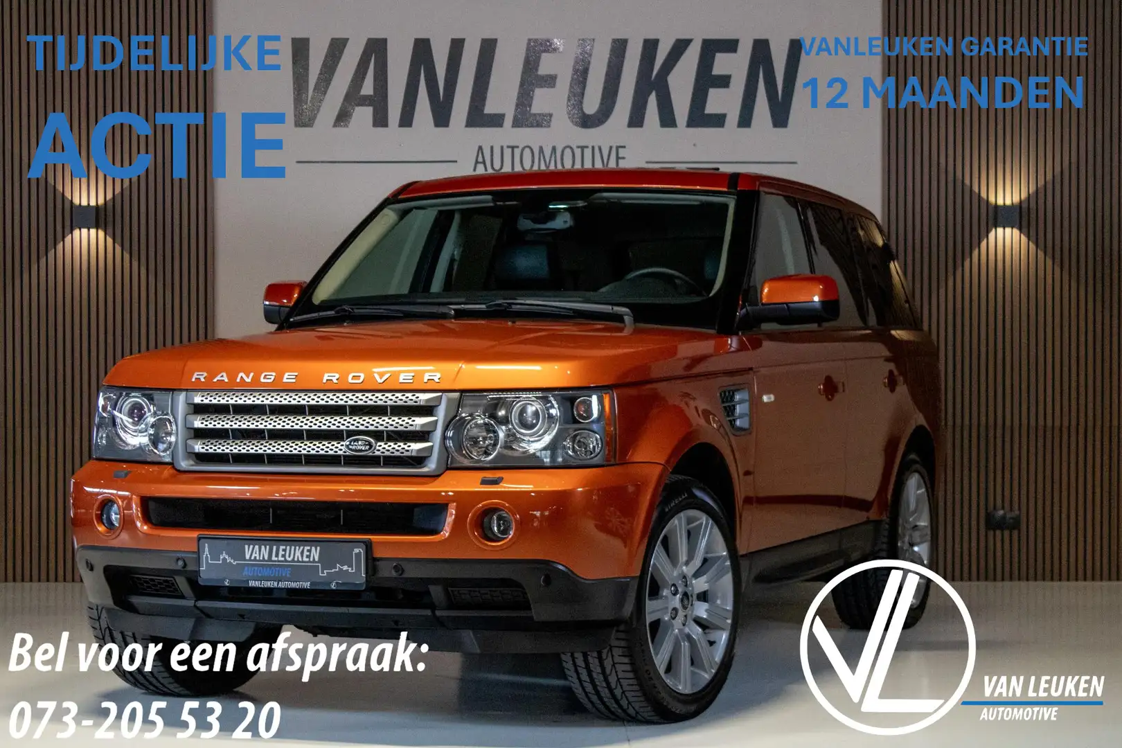 Land Rover Range Rover Sport 4.2 V8 Supercharged 19.950 EX BTW ACTIE Orange - 1