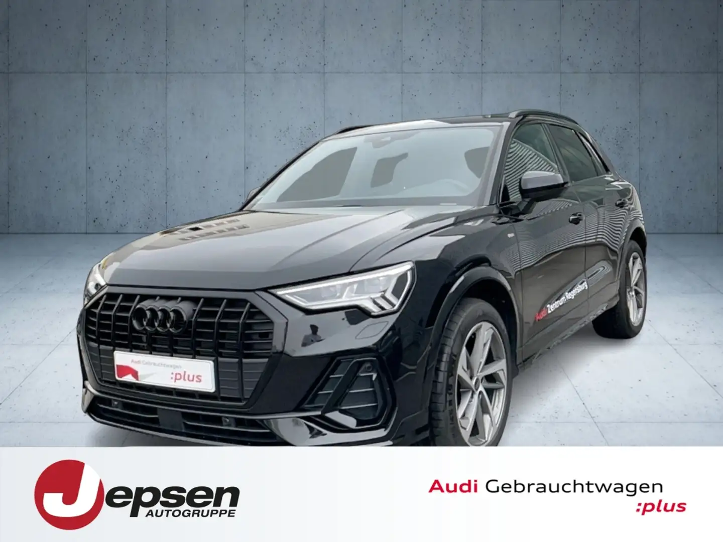 Audi Q3 S line 35 TDI S tronic Matrix ACC AHK SpurH Schwarz - 1