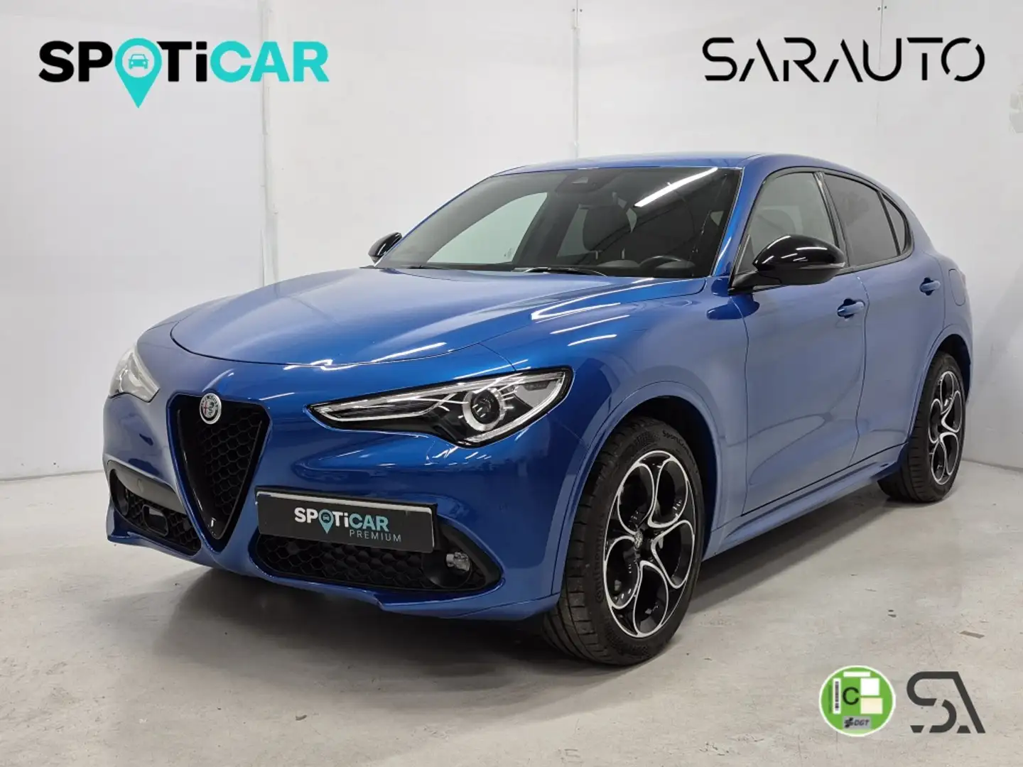 Alfa Romeo Stelvio 2.2 Veloce Q4 210 Aut. Azul - 1