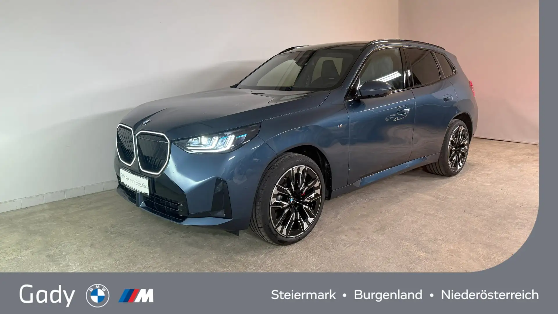 BMW X3 20d xDrive Blau - 1