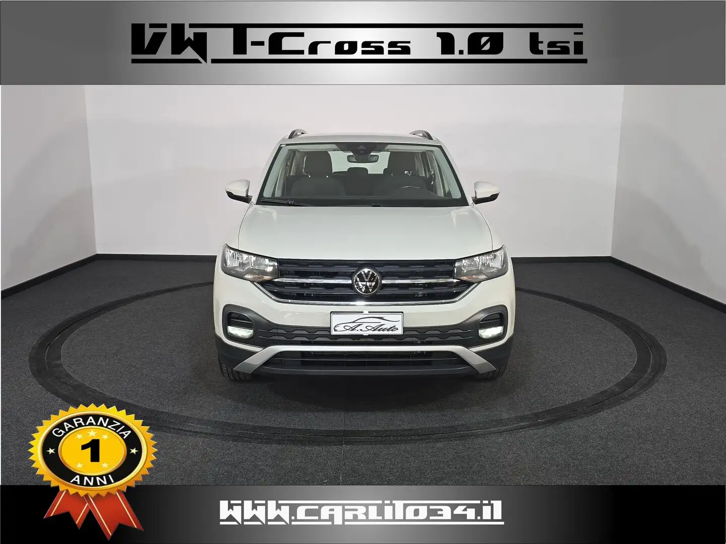 Volkswagen T-Cross 1.0 tsi Style 95cv Gris - 1