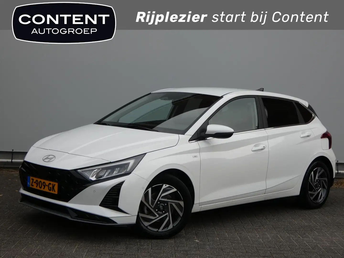 Hyundai i20 1.0 T-GDI 48V MHEV 100pk Comfort Blanc - 1