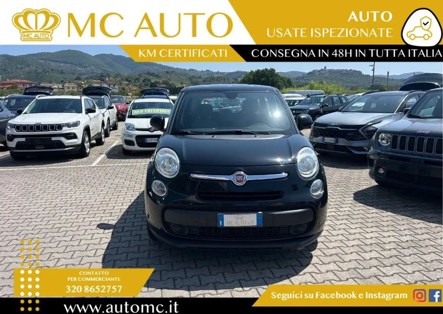 Fiat 500L Living 1.6 Multijet 105 CV Pop Star Nero - 2