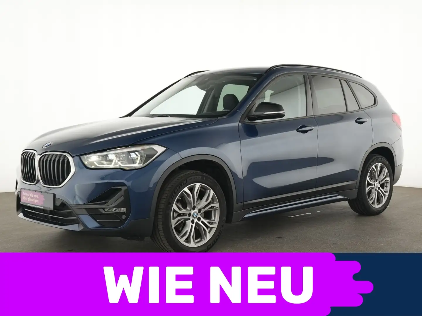 BMW X1 xDrive18d Sport Line ACC|Park-Assist|Navi|LED Blau - 1