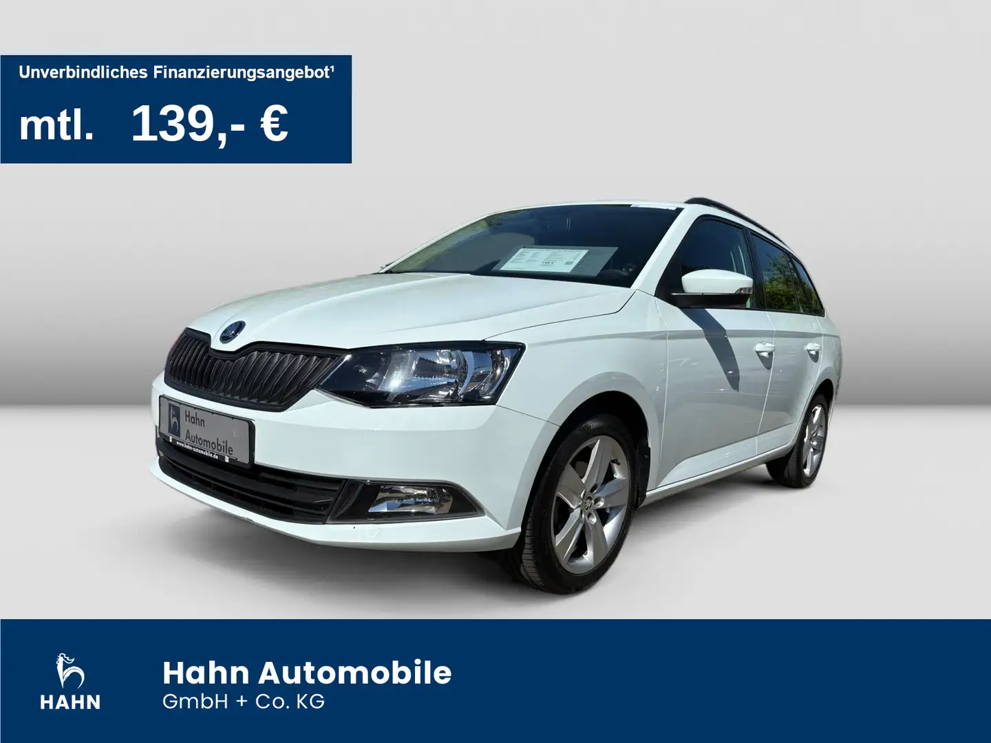 Skoda Fabia Combi 1.0MPI Cool Plus AHK PDC/h Freisprec Blanc - 1