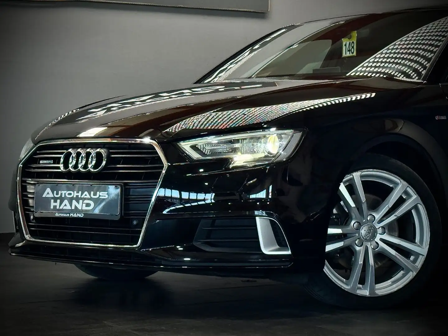 Audi A3 Lim.*2.0TFSI*QUATTRO*S-LINE*PDC v+h*2.HAND* Noir - 2