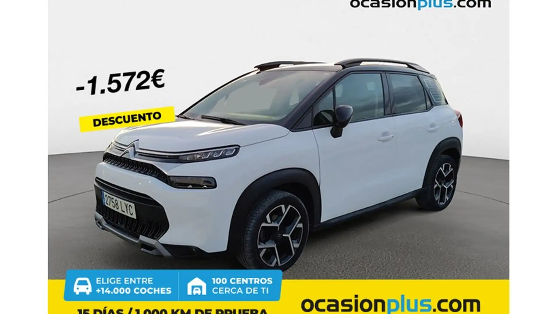 Citroen C3 Aircross Puretech S&S Shine Pack EAT6 130 Blanc - 1