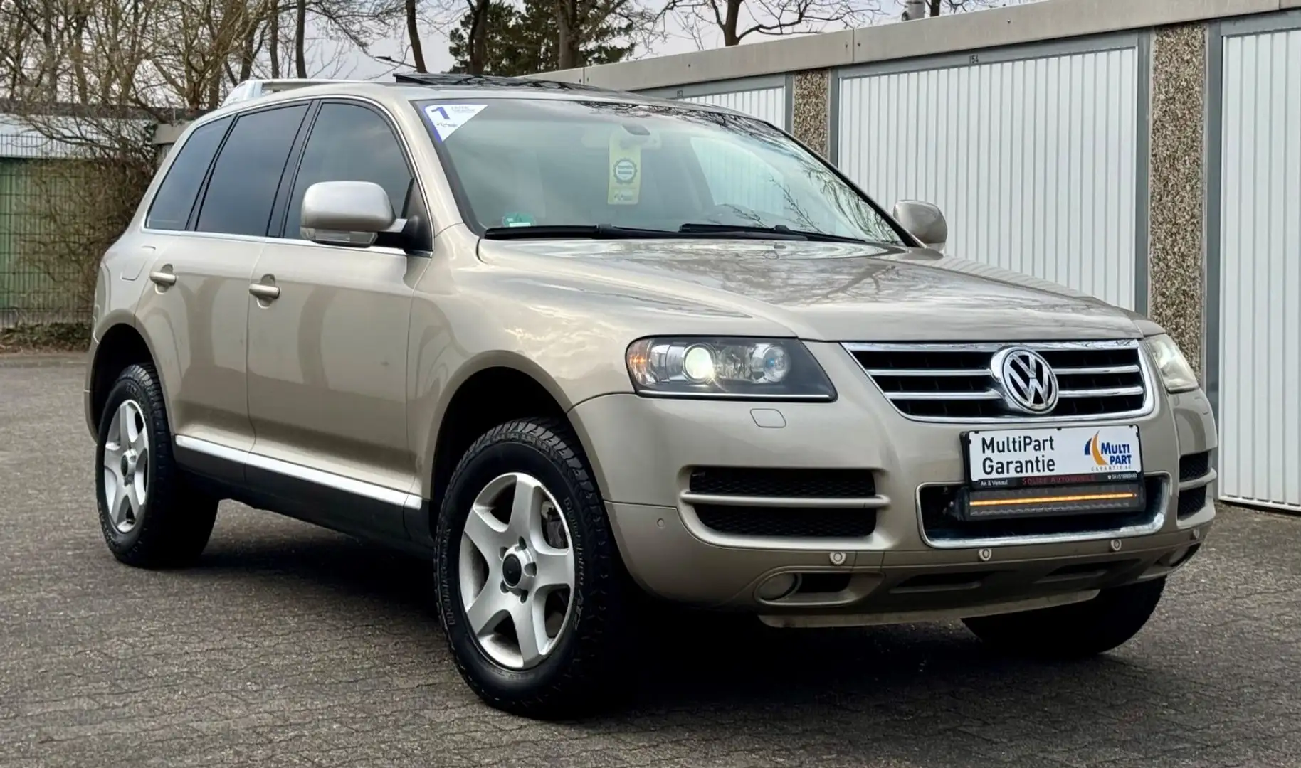 Volkswagen Touareg V6 TDI.Leder.Navi.AHK.Xenon. Beige - 1
