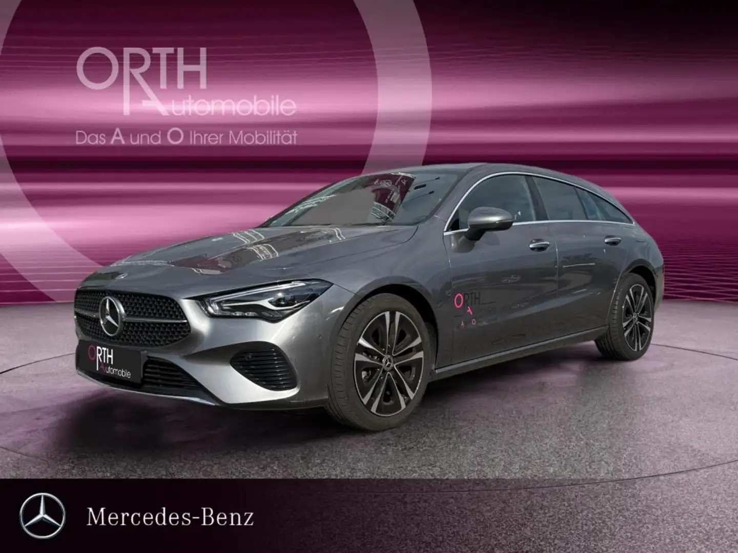 Mercedes-Benz CLA 200 Shooting Brake LM Navi PDC KeyLess SHZ Gris - 1