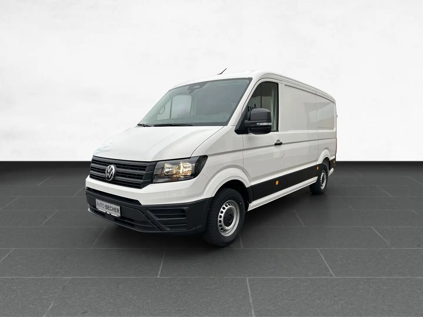Volkswagen Crafter Kasten MR 2.0 TDI 6-Gang /AHK/Rückfahrk Weiß - 2
