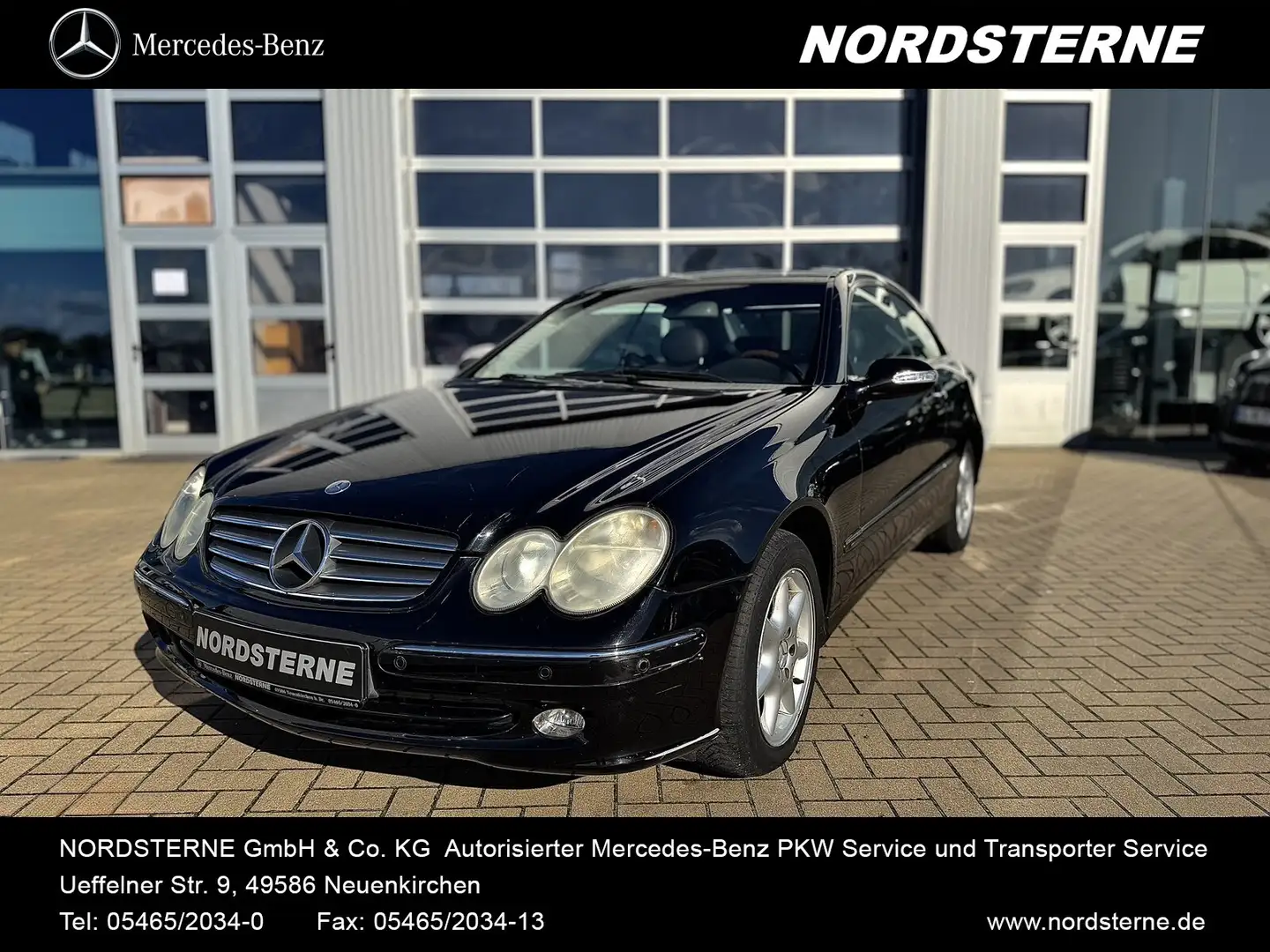 Mercedes-Benz CLK 200 CLK 200 K Elegance Automatik SHD Navi Leder Shzg Nero - 1