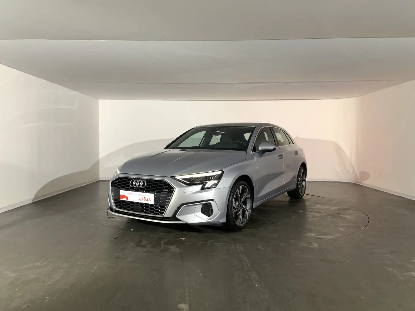 Audi A3 sportback 35 1.5 tfsi mhev business advanced s-tro Argento - 1