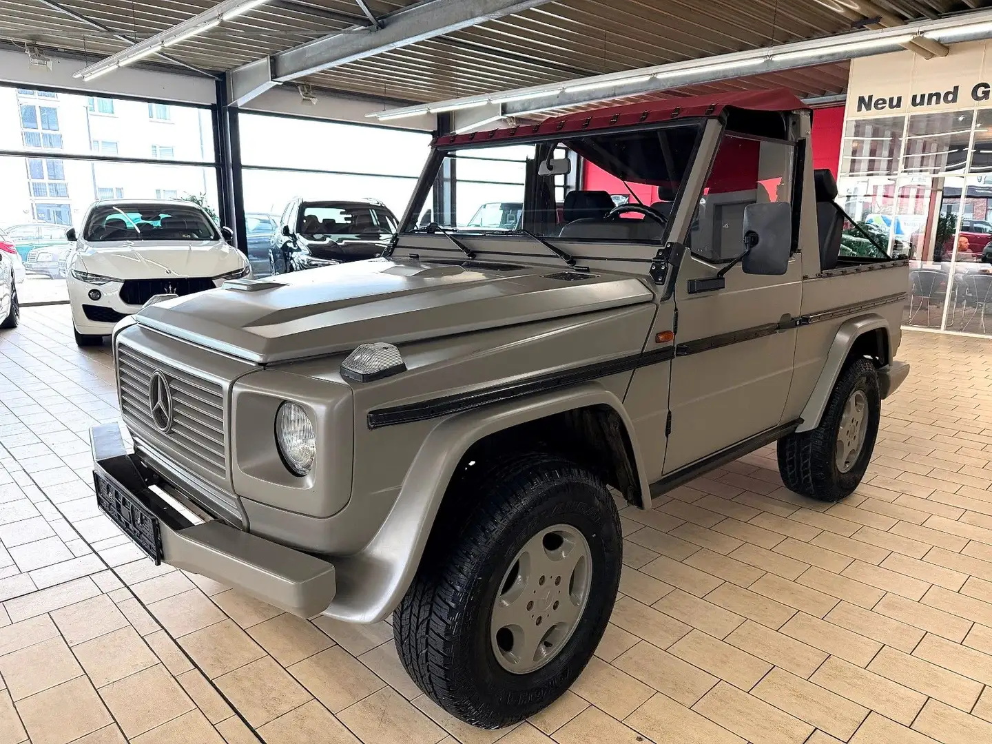 Mercedes-Benz G 290 GD CABRIO *H-ZULASSUNG+AUTOM+SOFTTOP+AHK Grau - 2
