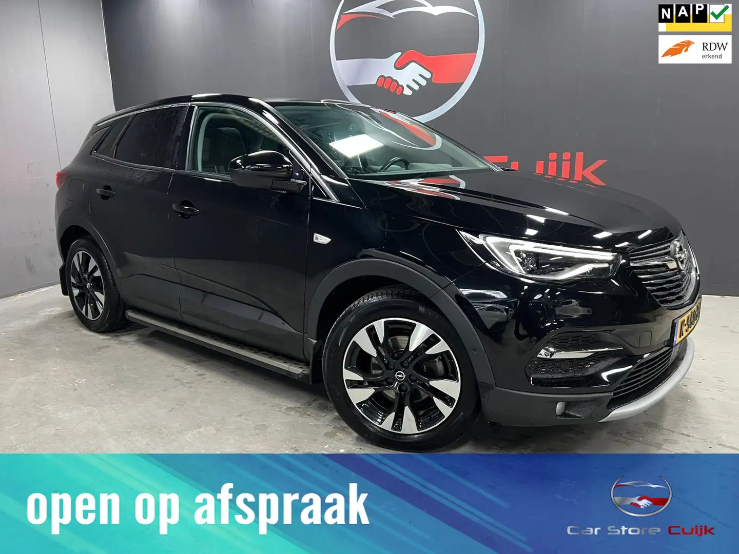 Opel Grandland X 1.2 Turbo Business Elegance | Stoel verkoeling&ver Noir - 1