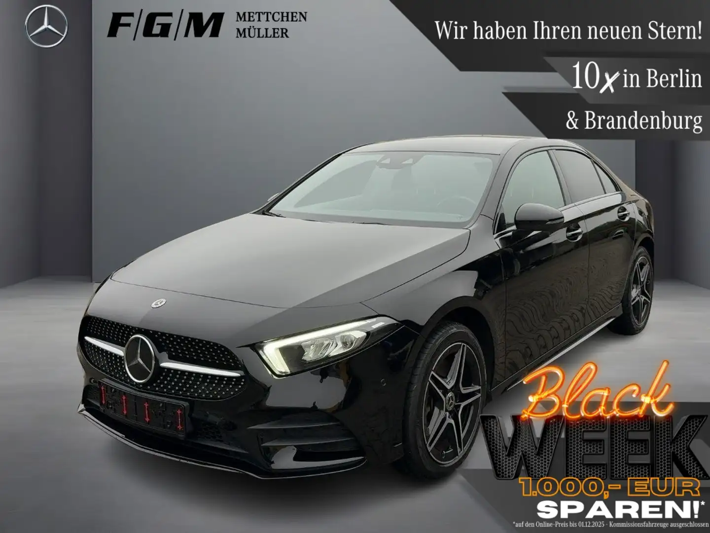 Mercedes-Benz A 250 e AMG Line TWA|Night|Sitzhz|Distronic|Kam Noir - 1