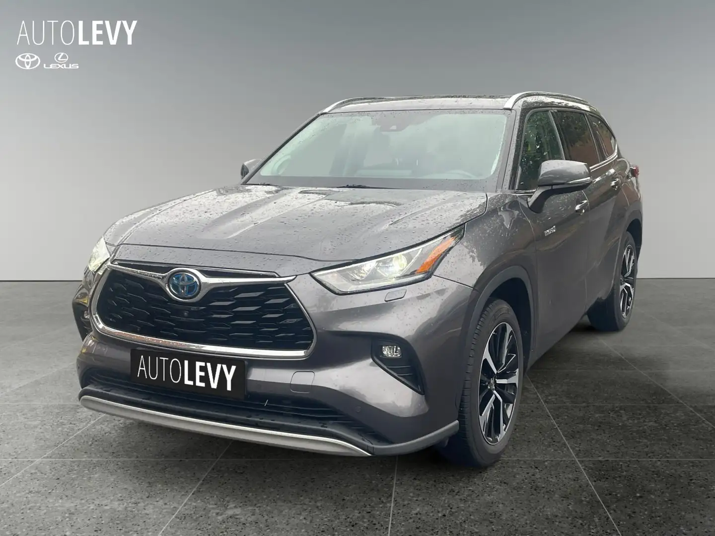 Toyota Highlander 2.5 Hybrid Luxury *JBL*PANO*CARPLAY* Grijs - 2