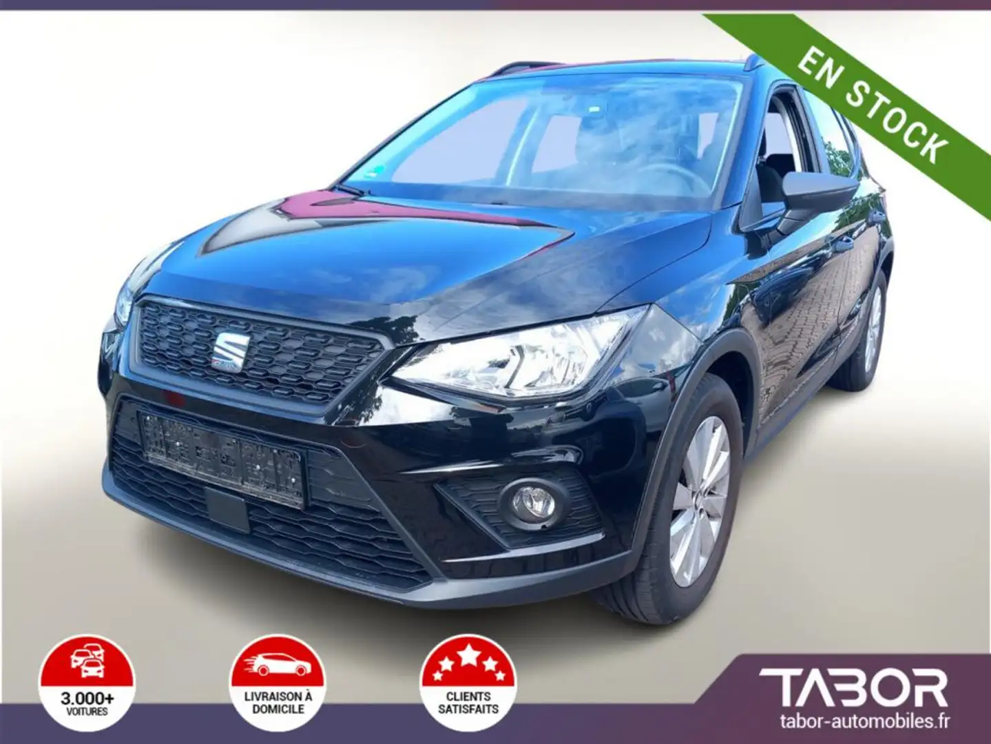 SEAT Arona 1.0 TSI 95 Reference Radars 16Z Noir - 1