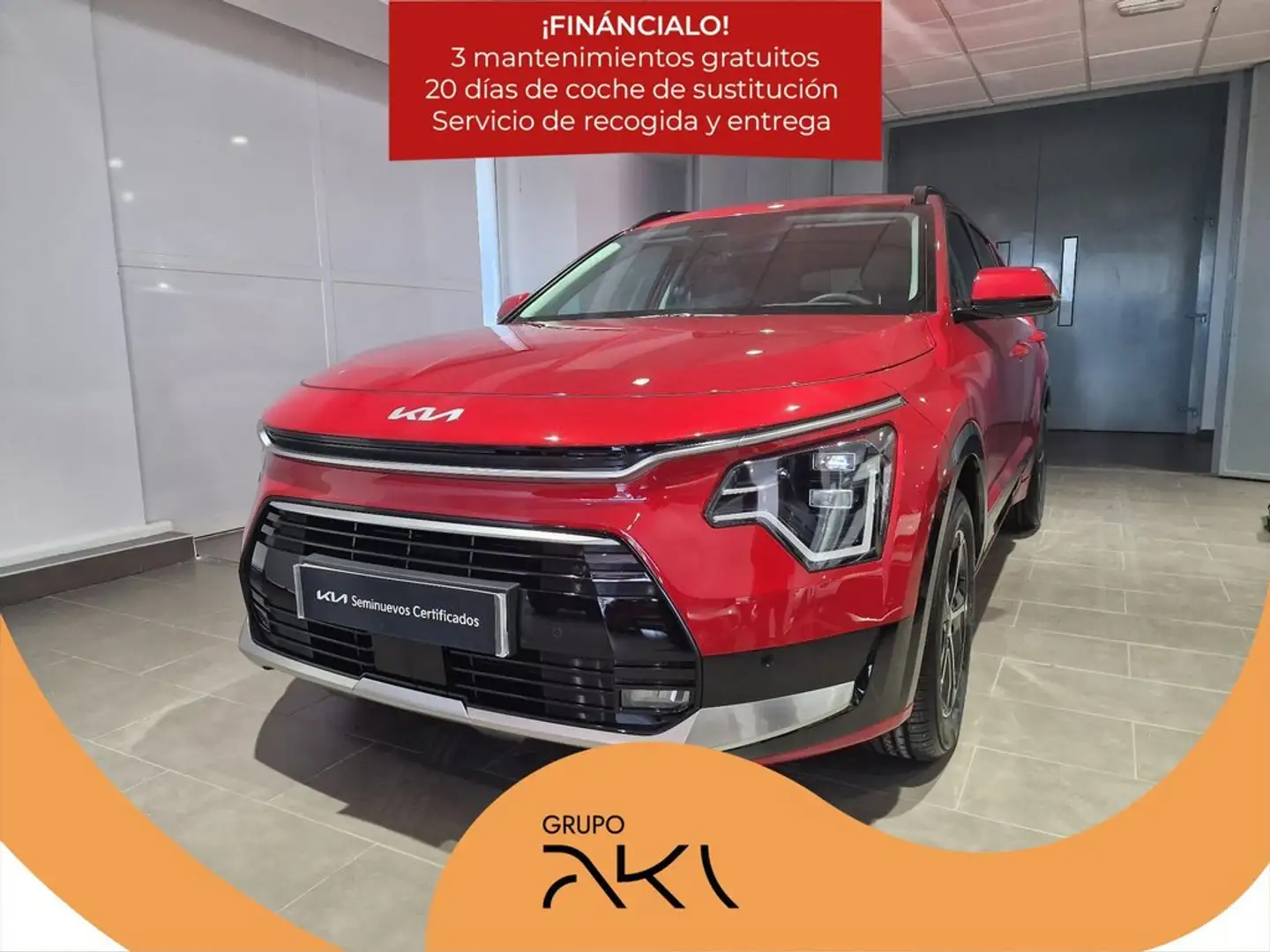 Kia Niro 1.6 PHEV Emotion Rojo - 1