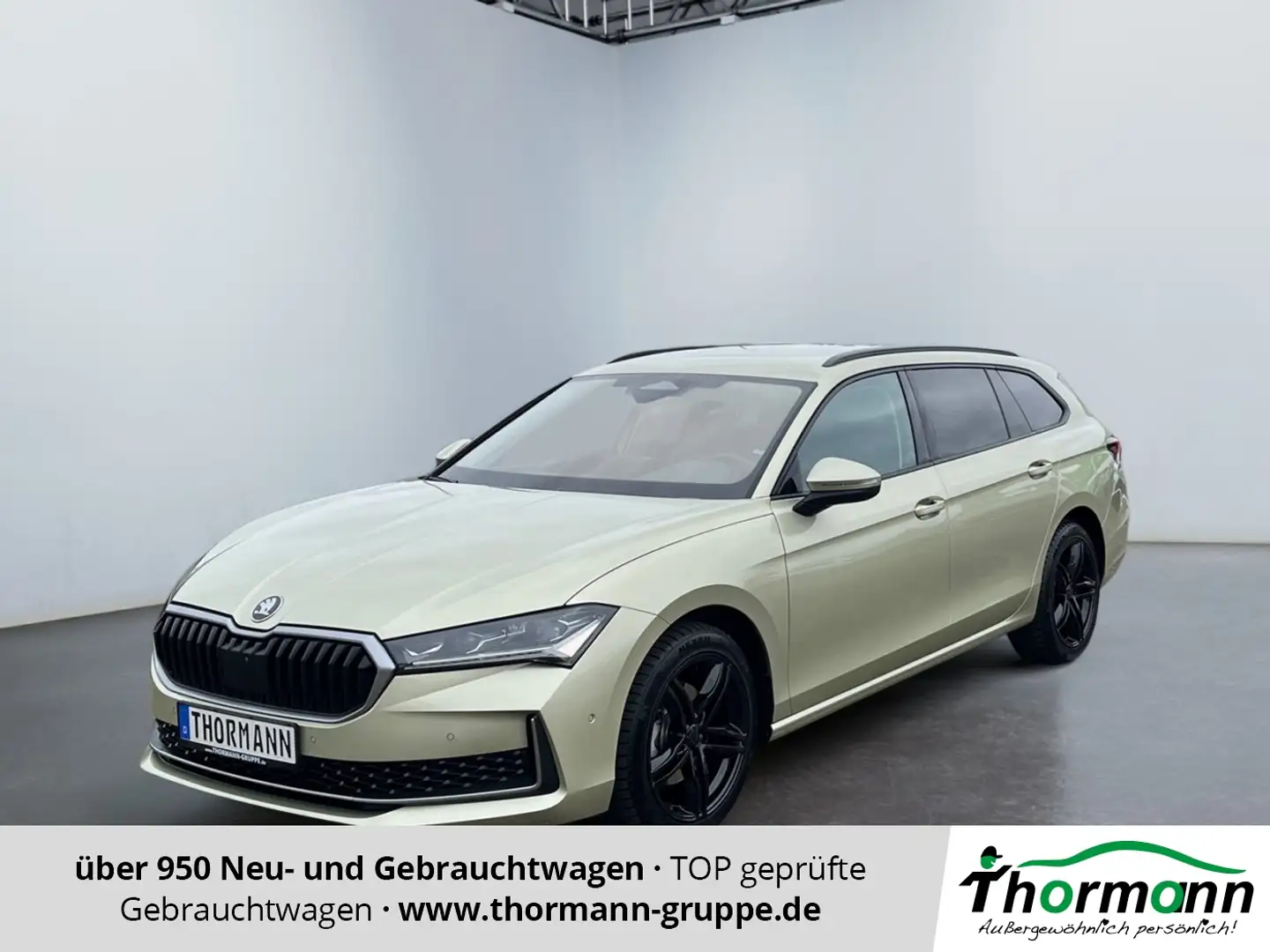 Skoda Superb Combi Selection 1.5 TSI DSG KAM AHK ACC Gelb - 1
